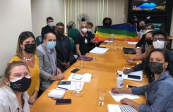 Direitos Humanos: Corregedoria recebe membros de entidades e instituições ligadas às causas LGBTQIA+