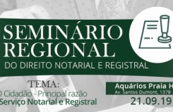 Seminário Regional do Direito Notarial e Registral