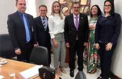 Corregedor Nacional de Justiça recebe Diretoria da Arpen/MA